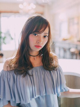 アメリエギャルソン 岩槻店(amelie et garcon) 無造作ナチュラルロングスタイル