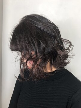 ラトリエ ブロカント 立川北口店(L'atelier BROCANTE) フェミニンボブ  ボブディ 大人かわいい 前下がりボブ