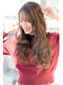 AFLOAT明日香の柔らか簡単ロングパーマスタイル