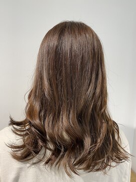 エイトタマプラ たまプラーザ店(EIGHT tamapla) 【EIGHTたまプラ】デザインカラー_切りっぱなしボブ