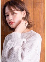 外ハネブランジュミディHair Design Collet Ginza
