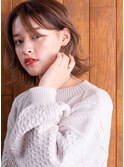 外ハネブランジュミディHair Design Collet Ginza