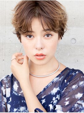 メイクス 表参道(MAKE'S omotesando) イメチェン/前髪/ラベンダーカラー/極細ハイライト【江畠】