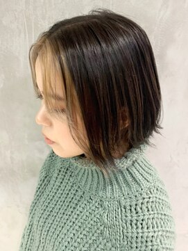 アイティー バイ アルバム 浦和店(IT by ALBUM) フェイスフレーミング_エアリーミディショートパーマ_ba308823