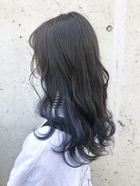 レーヴ(Reve)&nbsp;アッシュグレー×インナーブルーカラー【レーヴ】