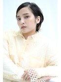 【大人かわいい】濡れ感×外ハネショート