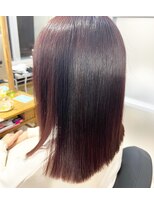 サロン ド ビカ(Salon de bika)&nbsp;さらつやボブディ×ダークカシスカラー