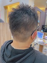 マイスタイル 大井町店(My jStyle by Yamano) 黒髪おしゃれボウズ短髪ソフトモヒカン