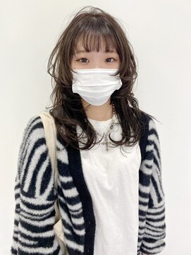 ギグスダブル 栄店(gigs double) 個性派オシャレなロングウルフ♪