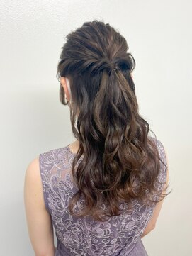 オアシスガーデン 金町店(Oasis GaRDEN) お呼ばれハーフアップ