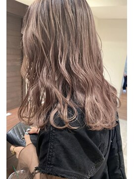 ジャム(Jam) 切りっぱなしロブ×まろやかカラーで可愛く★中村大輔