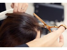 エルプラスヘアー(L+hair)の雰囲気（当店の生えグセ改善カット。地肌から髪の生え方を改善します。）