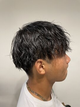 ニアウ 伊勢崎連取店(Niau) メンズマッシュツイストスパイラルパーマ