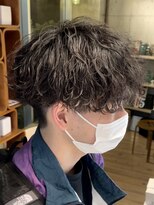 ラヴィズムバイフィフス(LUVISM by fifth) 波巻きスパイラルパーマメンズマッシュパーマツイストパーマ