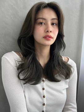 ソヨン 心斎橋店(SOYON) かきあげ女っぽオルチャンヘア 韓国風
