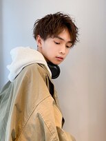 テトラ バイ ネオリーブ 横浜西口店(tetra by neolive)&nbsp;ツイスパ メンズパーマ アップバング☆横浜