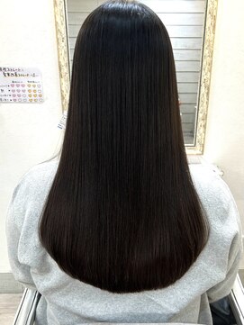 フチュール(futur) 酸性ストレート×long hair