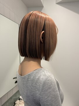 ラフ 立川(Laff) 簡単スタイリング/切りっぱなしボブ/立川/デザインカラー