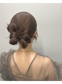 20代・30代・40代似合う小顔ヘアアレンジ♪二次会ブライダル花嫁