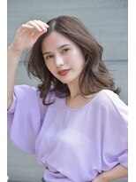 アスタ アヴェダ ASTA AVEDA 武蔵村山店 エレガントなミディアムロング