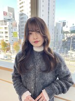アリスバイブランニューリブ 難波店(ALICE by Brandnew×LIV)&nbsp;大人かわいい フェザーバング韓国ヘア/レイヤー/ヨシンモリ