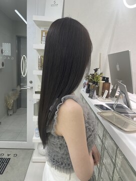 ガガ 心斎橋(GAGA) 韓国/ハイトーンカラー/ワンホンヘア/レイヤーカット/髪質改善