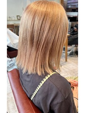 ルシュカイチマルニ(Rasca102) Rasca◆ボブ/透けベージュ/ハイトーンカラー