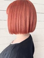 ルノン シェリー(LUNON cheliy)&nbsp;オレンジカラー/ダブルカラー/ボブスタイル