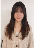 ロングレイヤースタイル