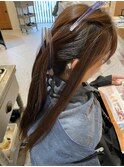 グレージュカラー｜ハイライト｜シークレットハイライト