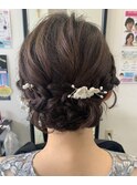 お呼ばれヘアセット