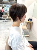 黒髪/ボブルフ/ネビージュ/小顔/ワンレン/浦和/髪質改善/前髪