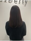 酸性ストレート×ナチュラルストレート
