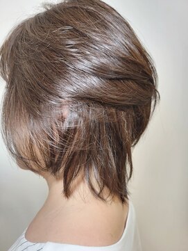 松本平太郎美容室 吉祥寺パートファイブ(PART5) ショートウルフ/30代40代50代60代