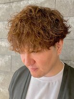 ニアウ 伊勢崎連取店(Niau)&nbsp;メンズマッシュ波巻きスパイラルパーマメンズパーマ