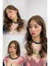 リルエクステ80本＋カラー＋カット＋専用トリートメントミスト付き！￥31940