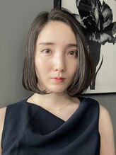 インセプション 銀座(INCEPTION) 切りっぱなしショート・ボブ/絶壁解消/前髪なし/20代/30代/丸顔