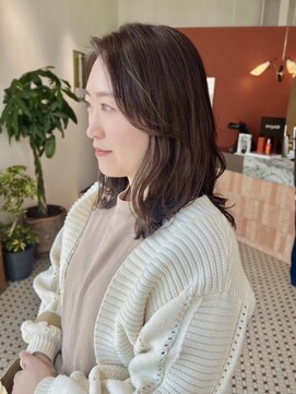 エコール(EcorE) ★艶柔らかオリーブグレージュ