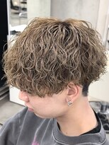 エデアンホンテン メンズサロン(EDEAN 本店 （旧：EDEAN 上通）)&nbsp;熊本メンズカット ブリーチパーマ 波巻きスパイラル MEN'SHAIR