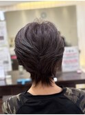 大人レイヤー×アッシュグレイカラー