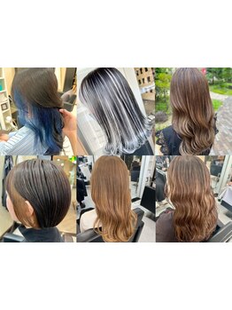 透明感＆ツヤ感◎話題のイルミナカラーで色持ち良く、ツヤ感たっぷりの憧れの美髪へ！