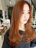 透明感＊サラ艶ワンカラー＋ケアトリートメント ￥9900(小田/中村/岩戸)