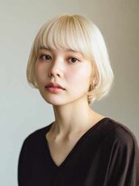 トクテ 吉祥寺(tokute) くびレイヤーエモージュグレージュカラーくびれショート/吉祥寺