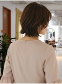 外ハネくびれショート【能勢電鉄絹延橋駅】