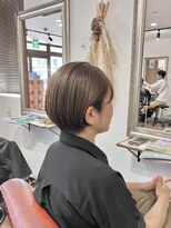 ヘアメイク アンフィ(amphi)&nbsp;襟足すっきりハンサムショート..~*＊.