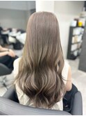 ☆ハーフブリーチでつくるヘーゼルベージュカラー
