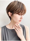 大人可愛い20代30代40代50代小顔ショートボブナチュラルショート