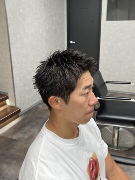 メンズサロンドットリアン(dot. lien) 刈り上げ長めスパイキーショート