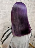 【ブリーチカラー】バイオレット 栃木 宇都宮 鹿沼 日光 小山