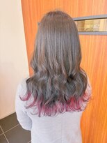 メープル(maple)&nbsp;裾カラー×レッド